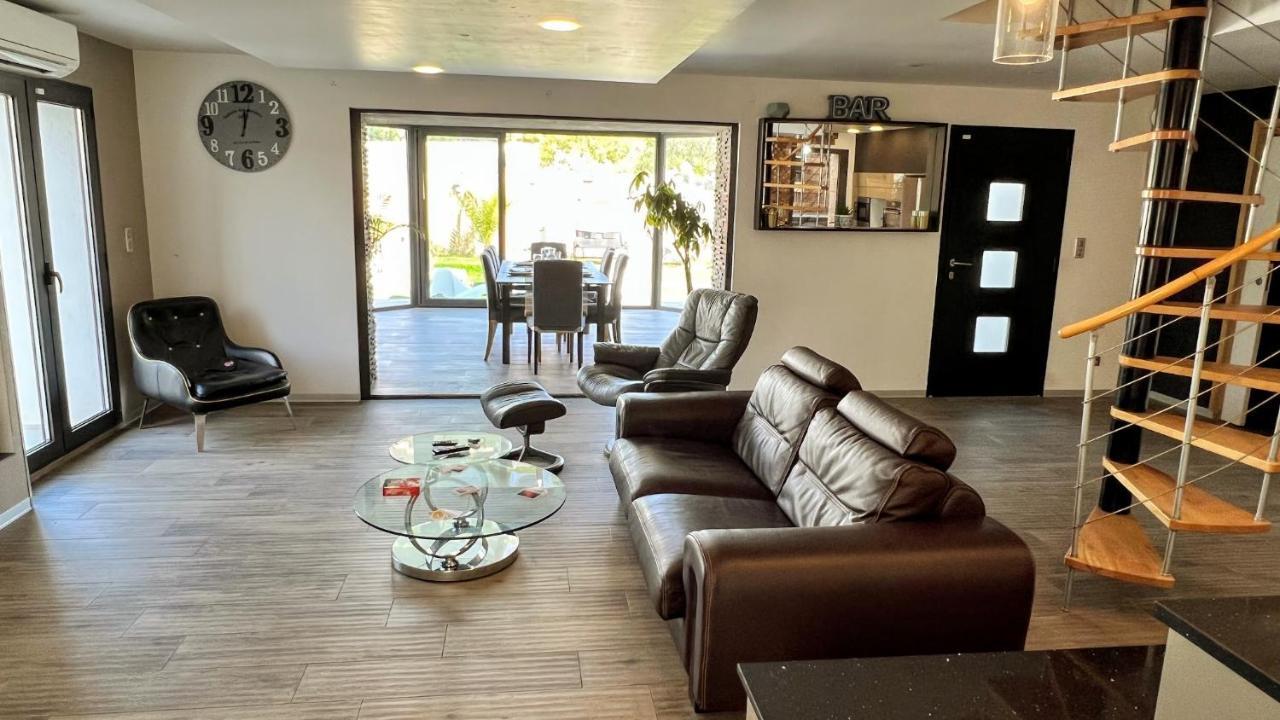 Villa Dali La Garde 260M2 Jacuzzi, Sauna, Piscine, Jardin 500M2, 5 Minutes De La Plage Eksteriør bilde